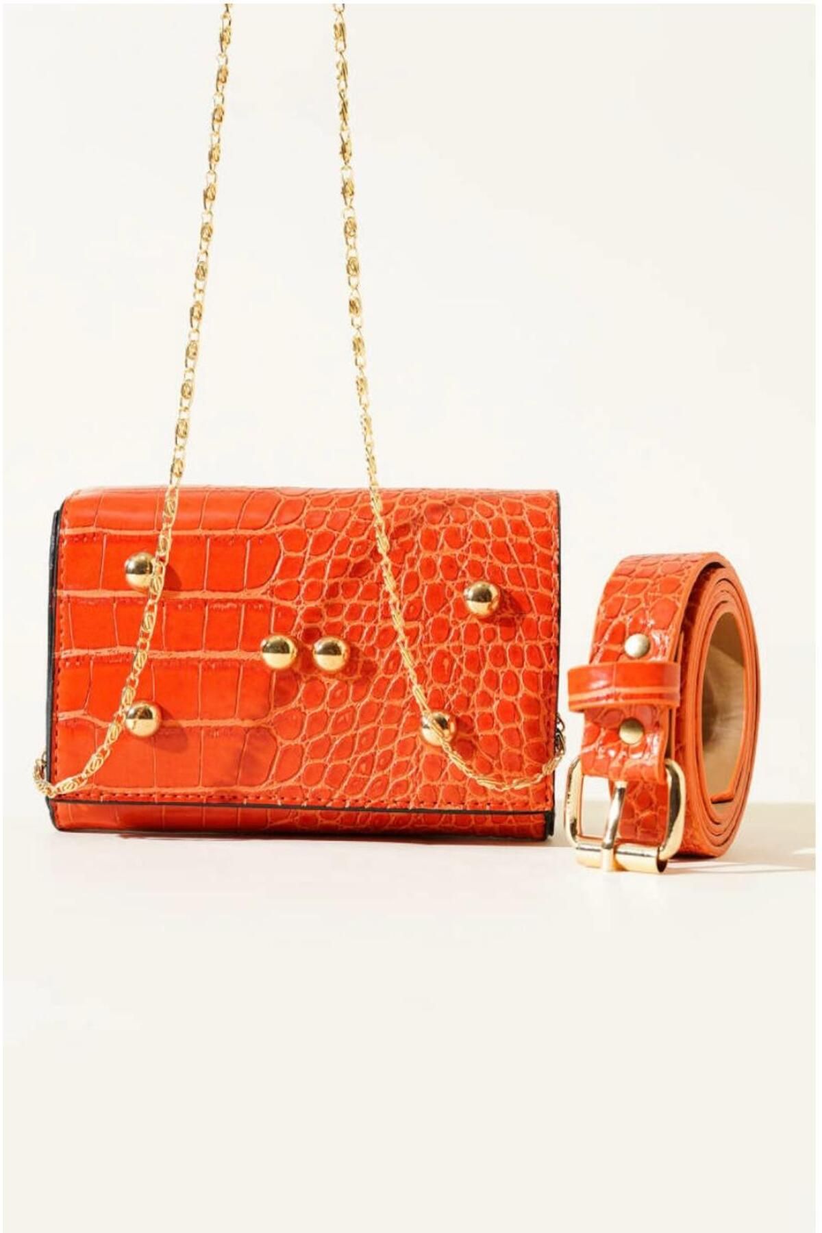 MODAM HİFA-Women's Belt Waist Bag with Handbag 2