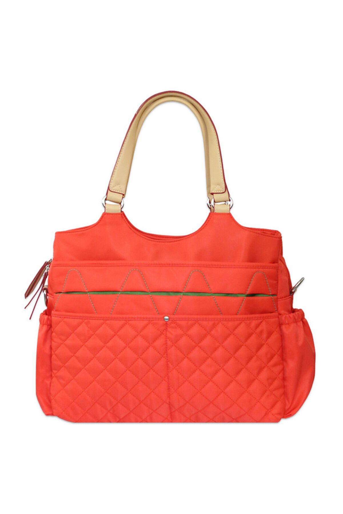 Sunveno-Fashion Diaper Bag - Orange 1