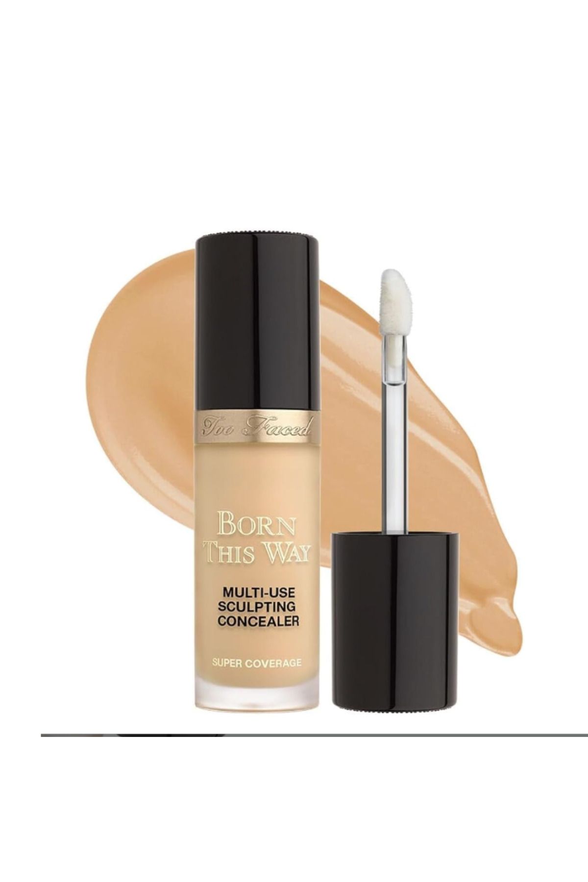 Too Faced-Born This Way Super Coverage Multi-Use Longwear Concealer Golden Beige 2