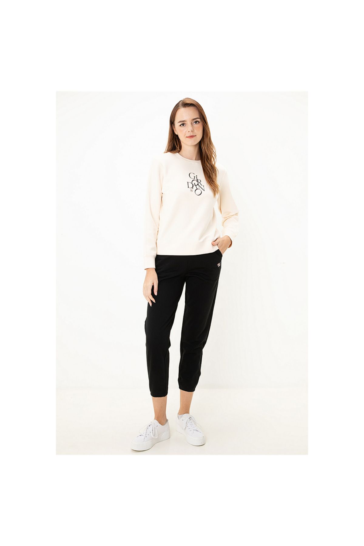 Giordano-Women's French Terry Knit Joggers 4