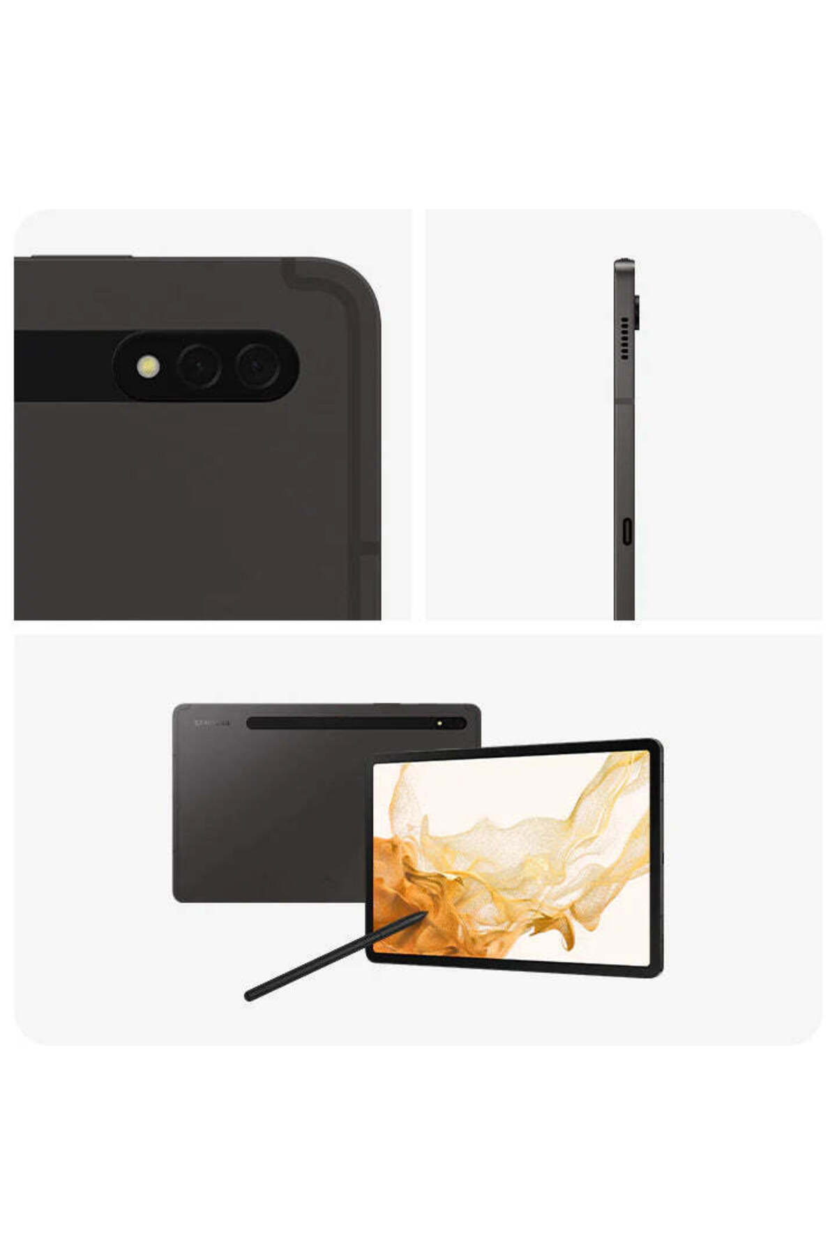 Samsung-Samsung Galaxy Tab S8 Plus 8GB - 128GB -  5G Graphite 1