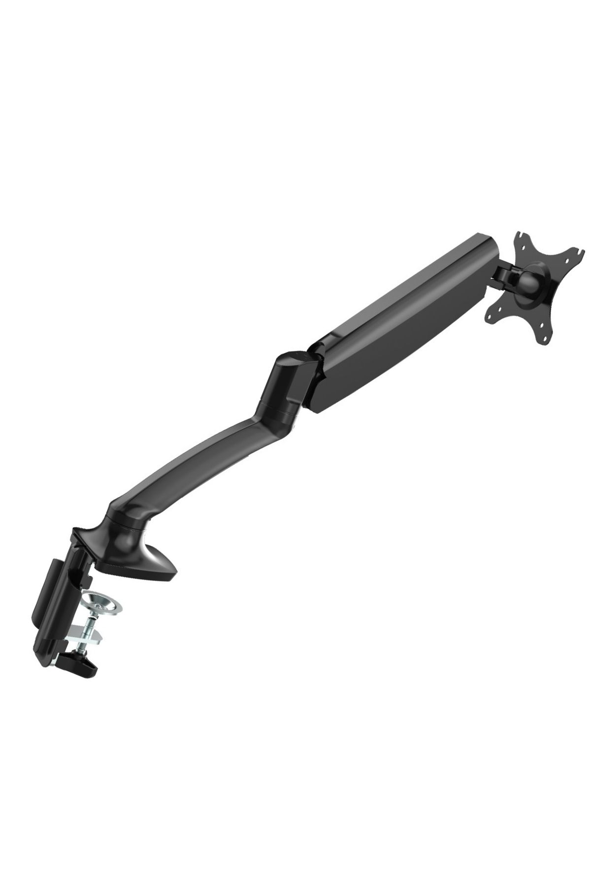 Mahmayi-Flexispot VNDLB502 Adjustable Monitor Mount Arm Stand with Clamp for Desk Monitor - Black 4