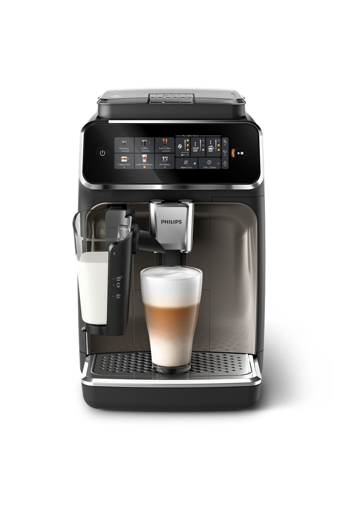 Philips-3300-Series Fully Automatic Espresso Machine,Black Chrome (EP3347/90) 2