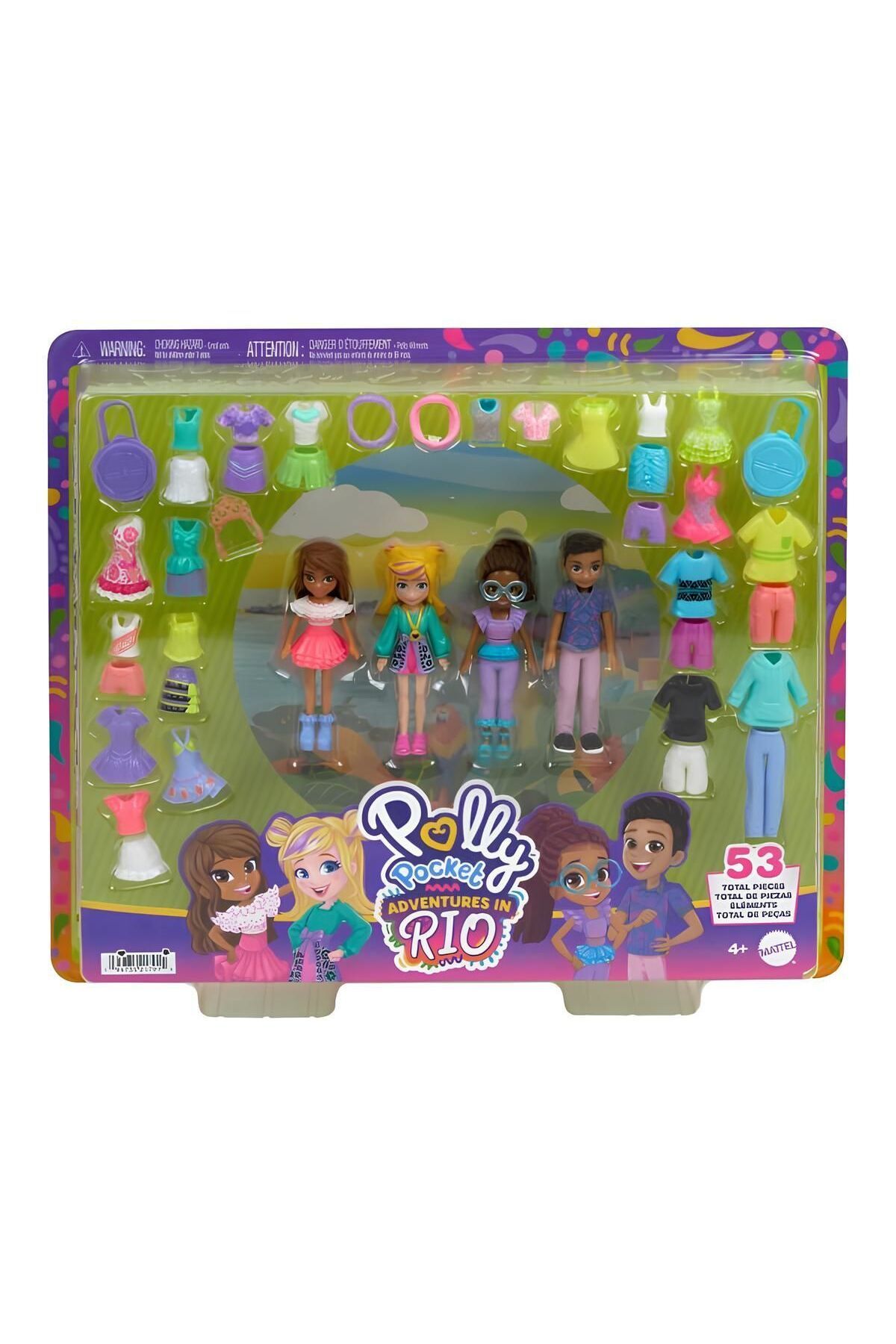 Neco HWP23 Polly Pocket Adventures in Rio Moda Oyun Paketi