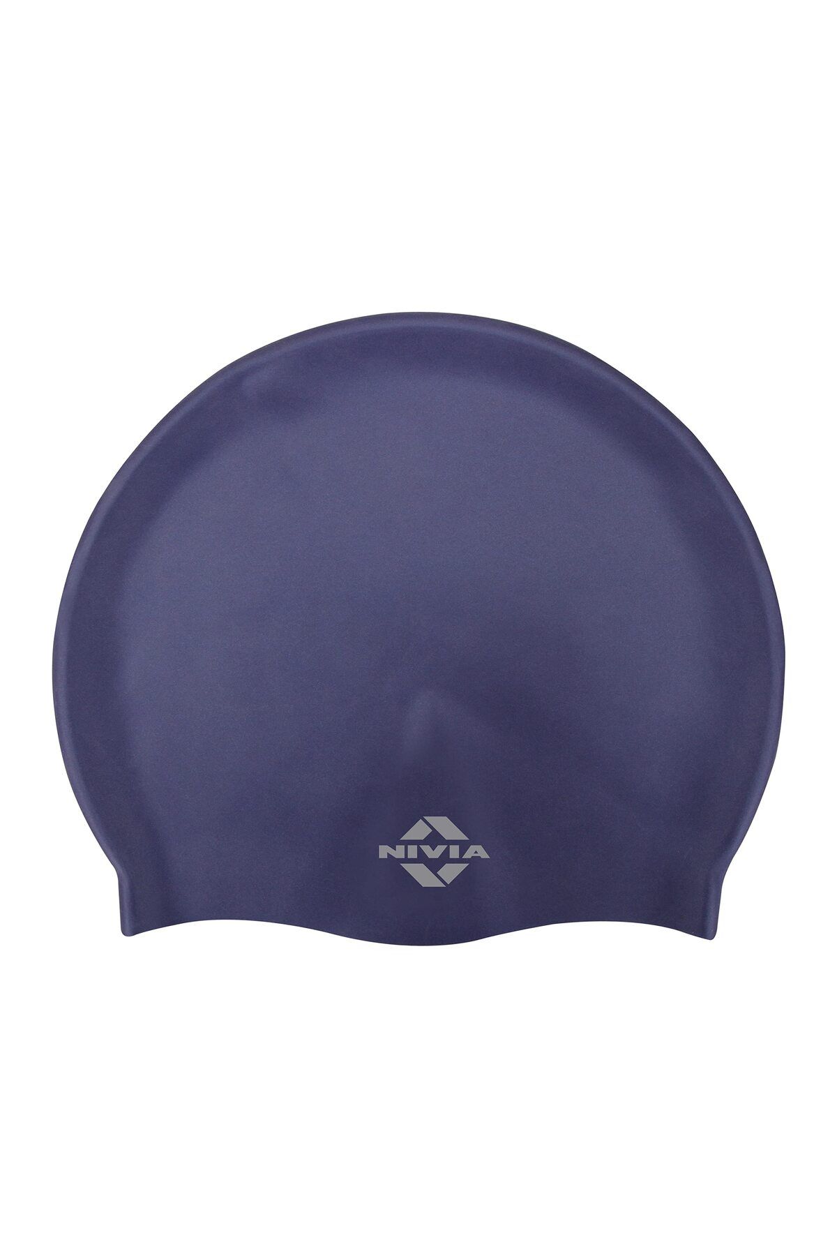 Nivia-Classic Swimming Cap | Unisex | Navy  Blue, Free Size |Elastic | Silicone | Swimming Cap | Swim Cap 1