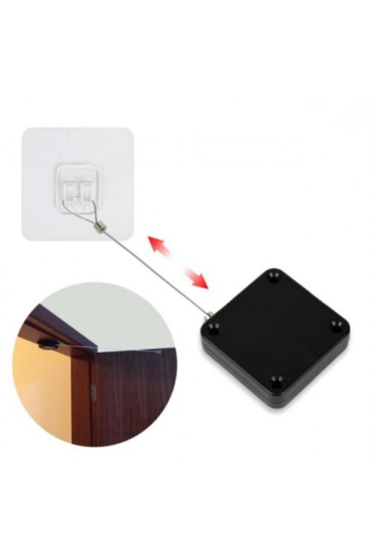 Mikasso-Practical Automatic Door Closer Left Door 2 Years Aluminum 6