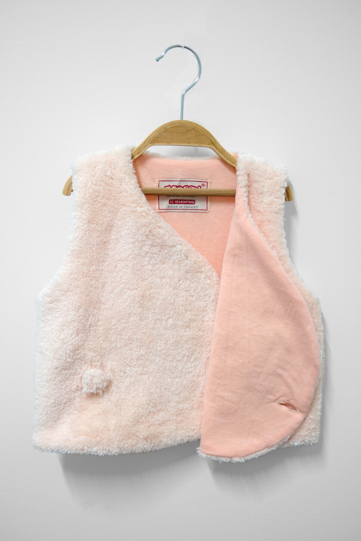 Aressy Welsoft Bebek Yelek Çocuk Mevsimlik Yelek Penye Astarlı Yelek fotoğrafı 6 (önizleme)