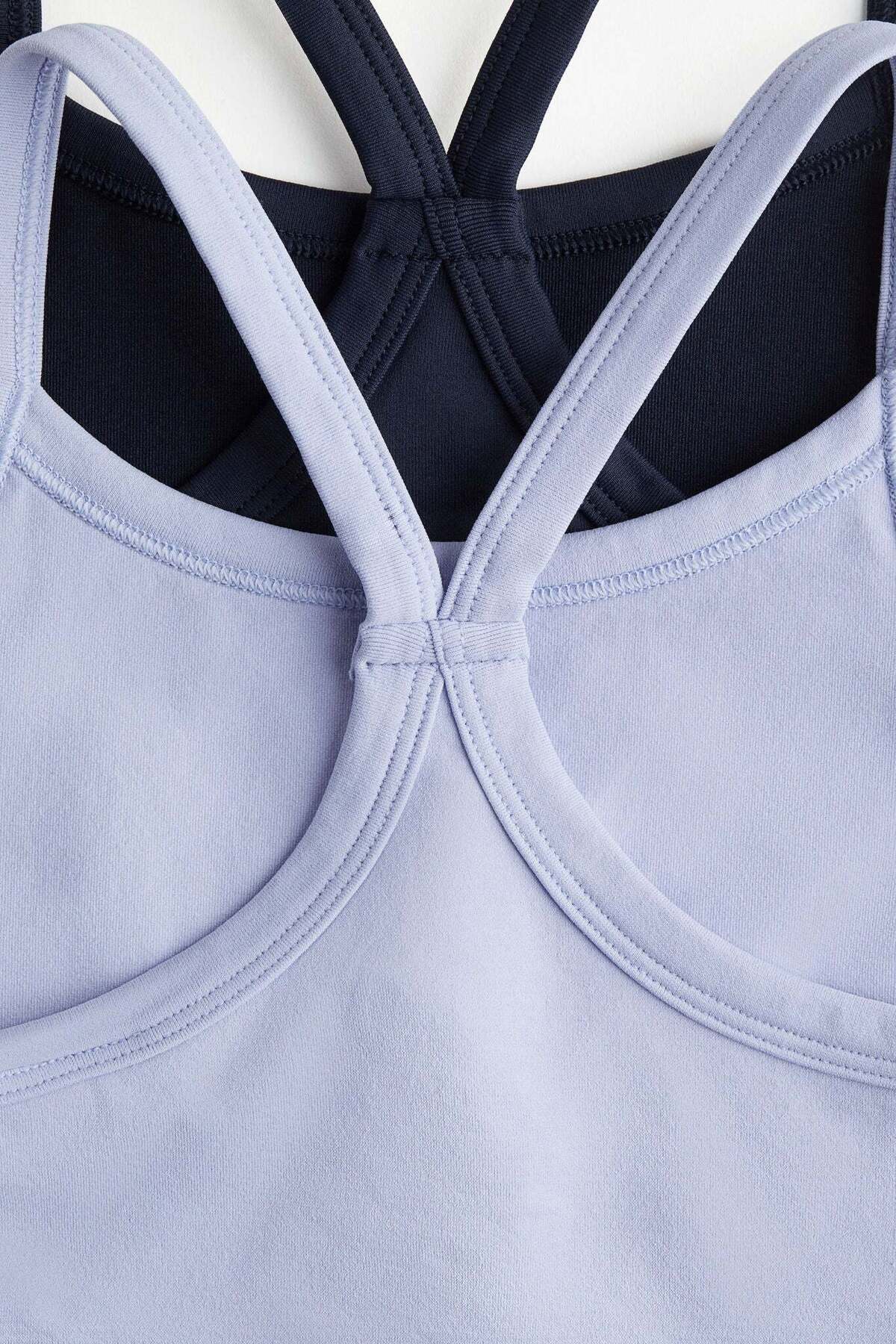 H&M-2-pack DryMove™ Seamless Sports tops 1