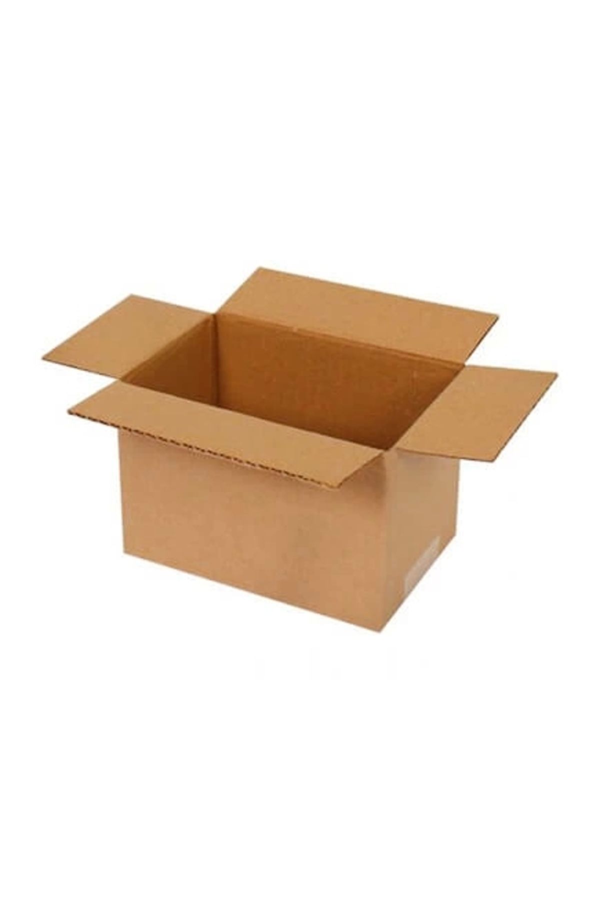 Mikasso Orta Boy Taşıma Kolisi Tek Oluklu 17x11x12 - 10 Adet Kraft 17 x 11 x 12 10'lu Taşıma Kolisi