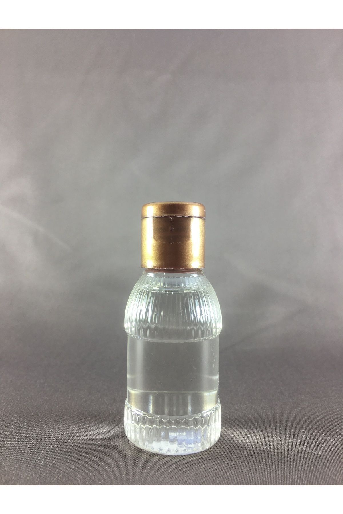 Mikasso 10 Adet 30 ML FlipTop Bronz Kapaklı OM23 Likit Mürekkep Dezenfektan Kolonya Boş Plastik Şişesi 30 ml