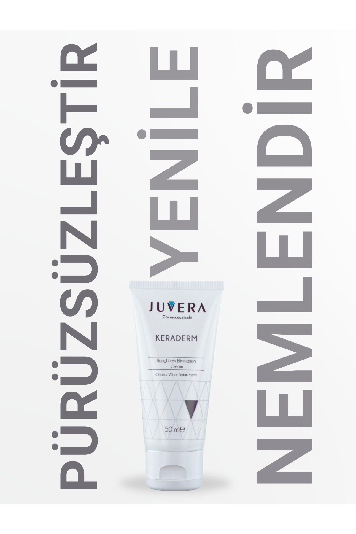JUVERA Cosmeceuticals-Keraderm 50ml Repairing Care Cream - Ingrown Skin and Chicken Skin8682665350069 4