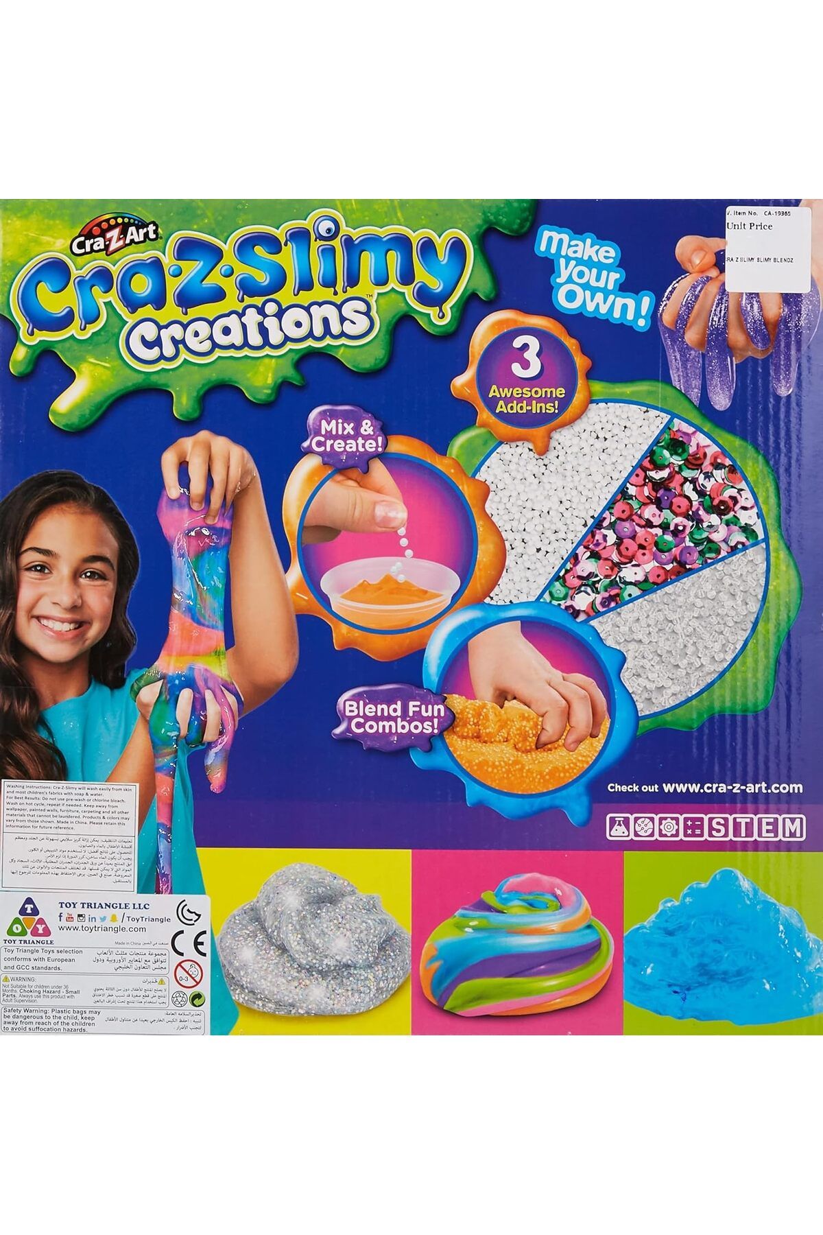 Shimmer N Sparkle-Cra-Z-Slimy Slimy Blendz CA-19365 2