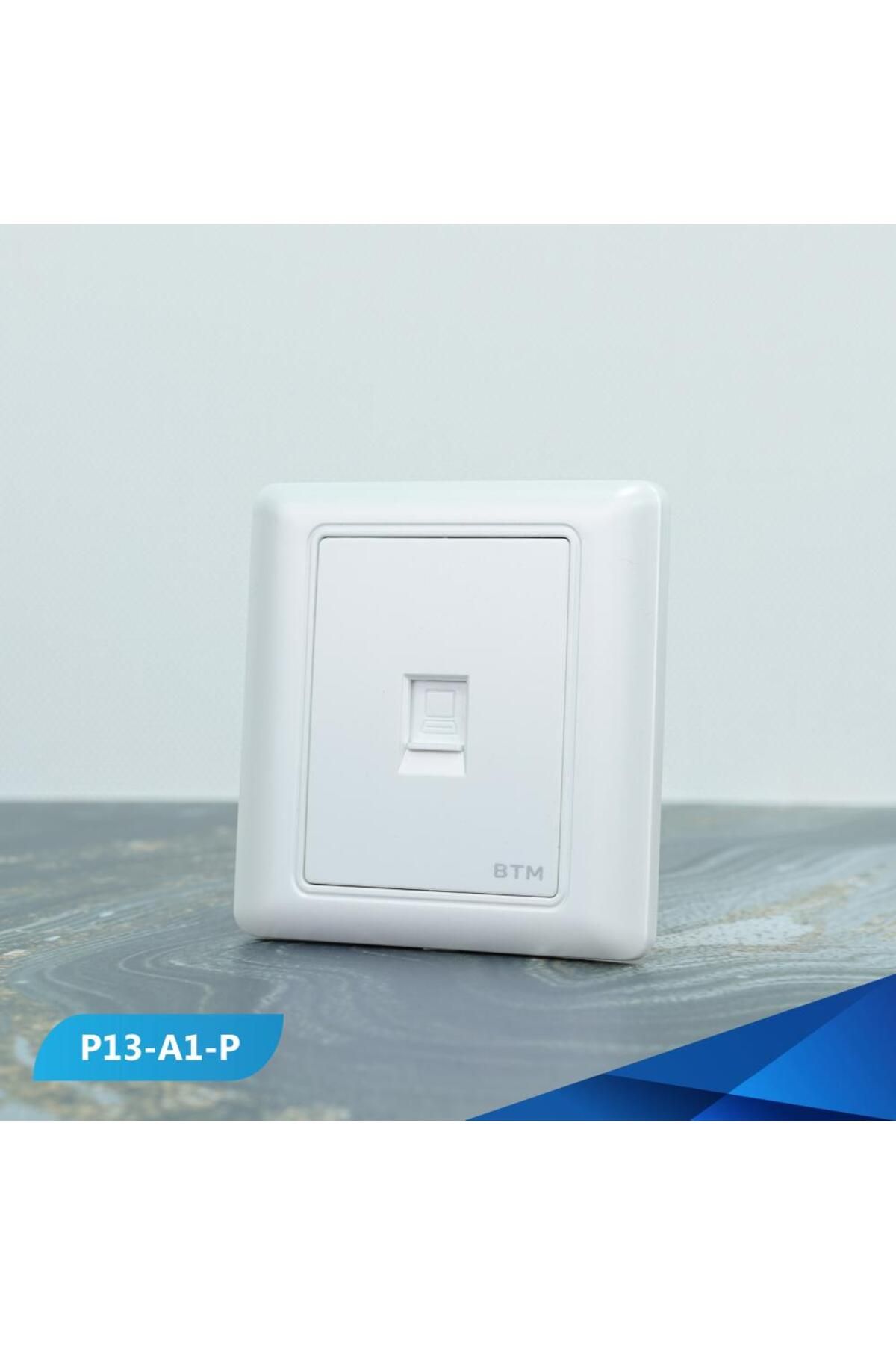 Btm-Computer port socket, pearlescent colour -2 pieces 2