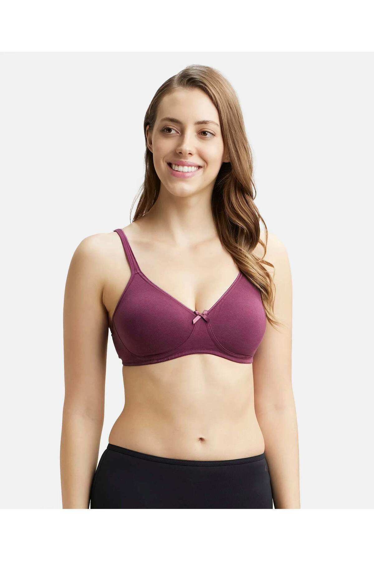 JOCKEY-Essence Seamless Shaper Bra 1722-01 Purple 1