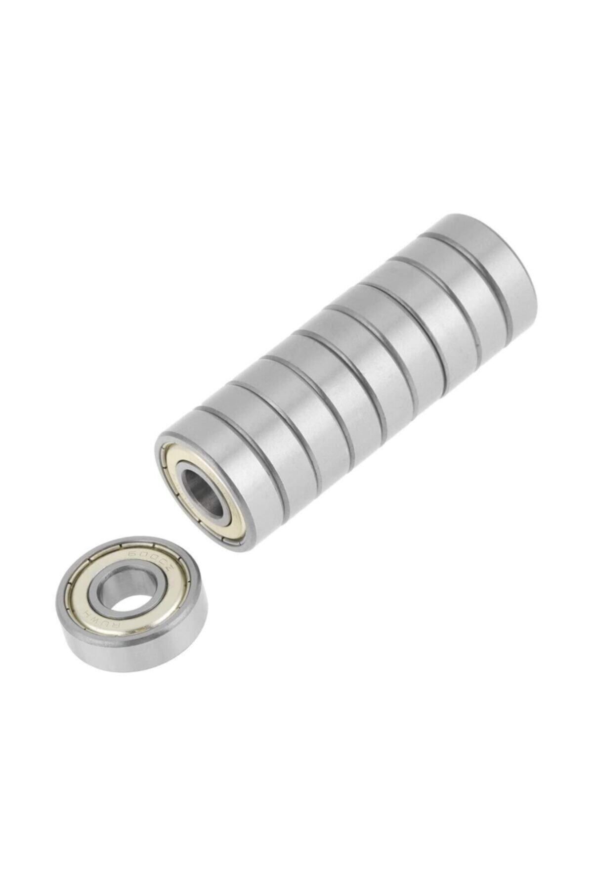 Mikasso 10 Adet 6000zz Rulman - Metal Mühürlü Çok Amaçlı Bilye Rulman - 10x26x8 Ölçülerinde Metal