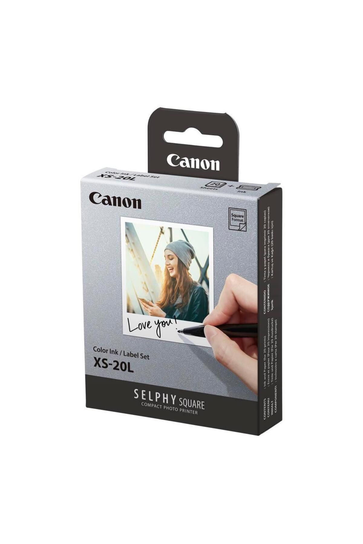 Canon-XS-20L Ink/Paper Set، 20 Prints 2