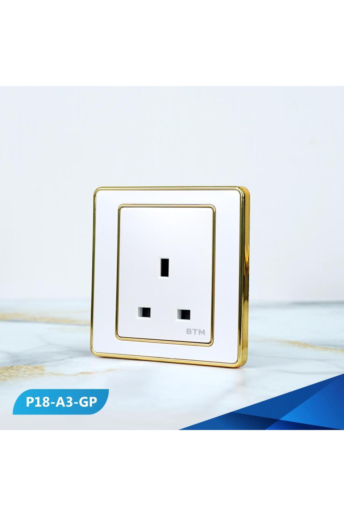 Btm-13 amp socket, pearl gold color -6 pieces 3