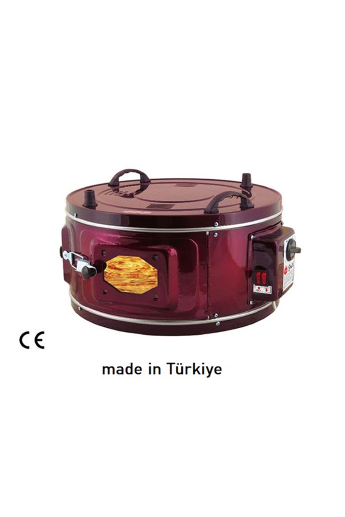 Güneş Katmer Elektrikli Davul Fırın ( Tepsisi Içindedir)