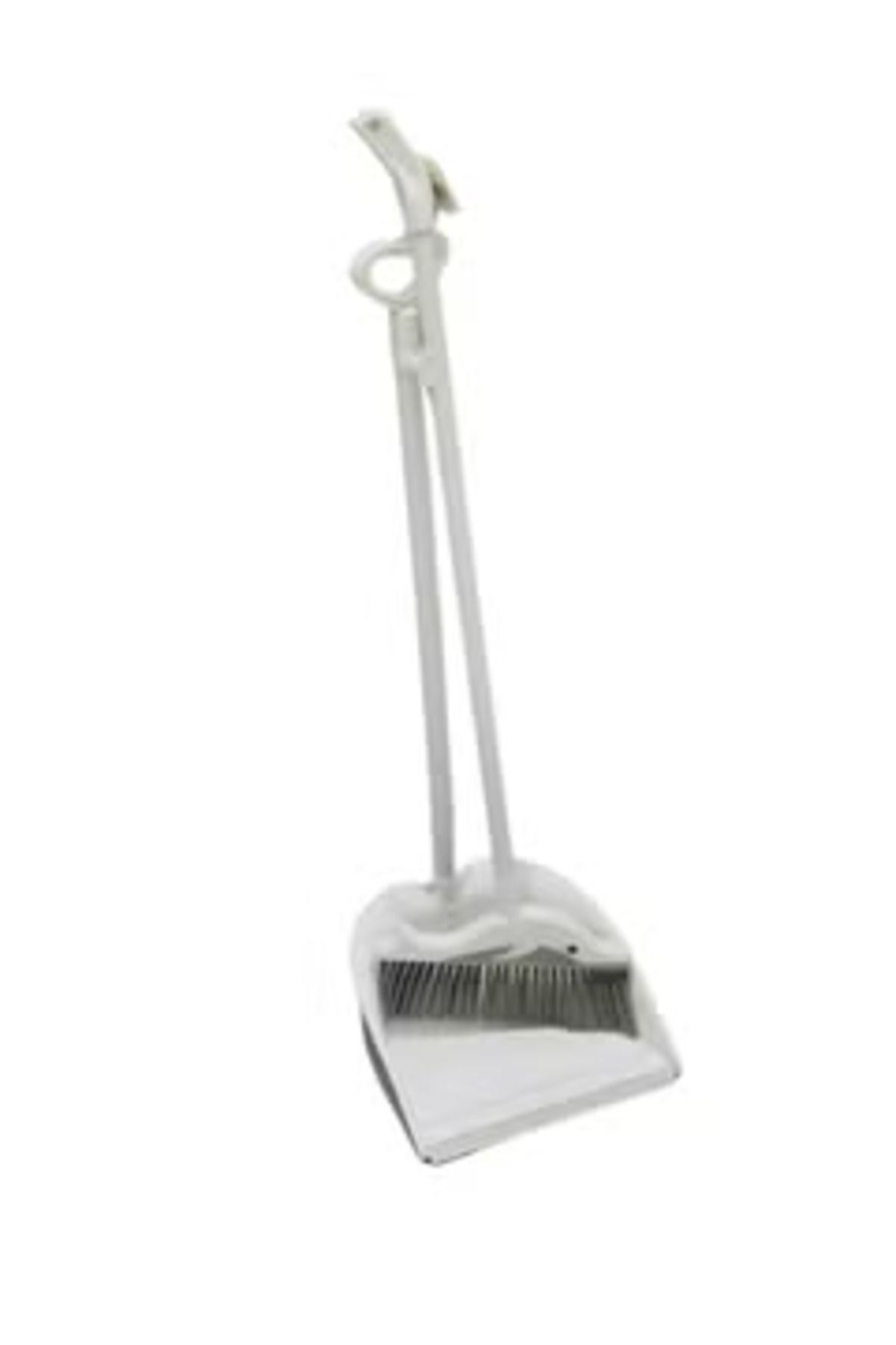 Generic-Cleaning Broom for Indoor Floor, with Dustpan to Contain Trash and Long Broom stick for easy use 1