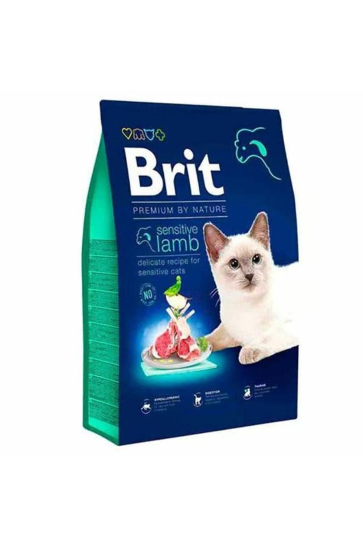 Brit Premium Sensitive Kuzu Etli Yetişkin Kedi Maması 8 Kg