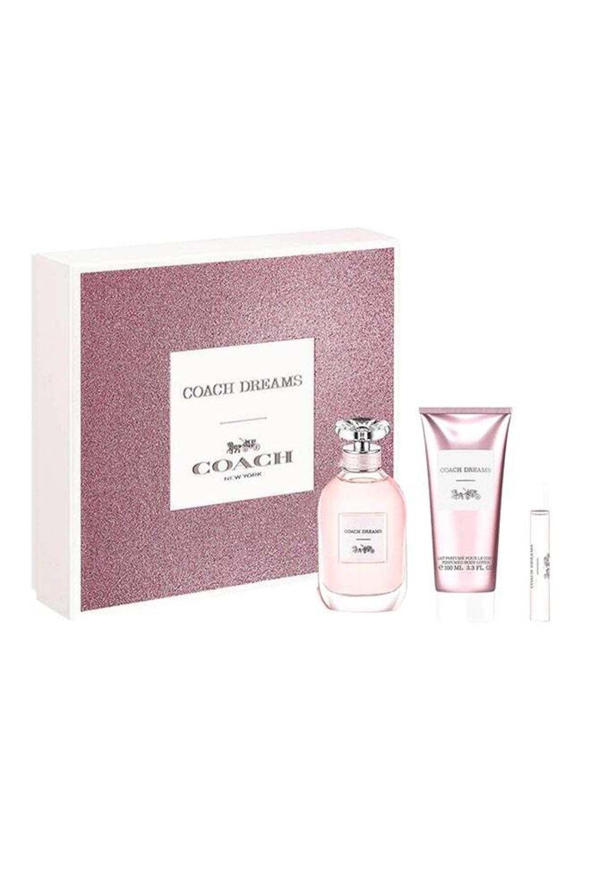 Coach-New York Coach Dreams Live Yours EDP 90 Ml, Stick 7.5 Ml, Body Lotion 100ml 2