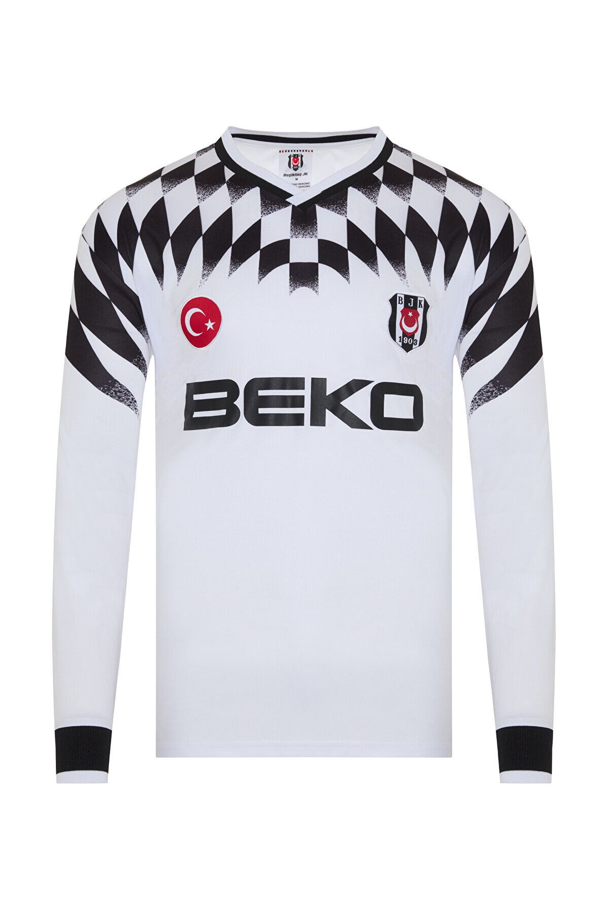 Kartal Yuvası BEŞİKTAŞ RETRO BEKO UZUN KOL BEYAZ FORMA