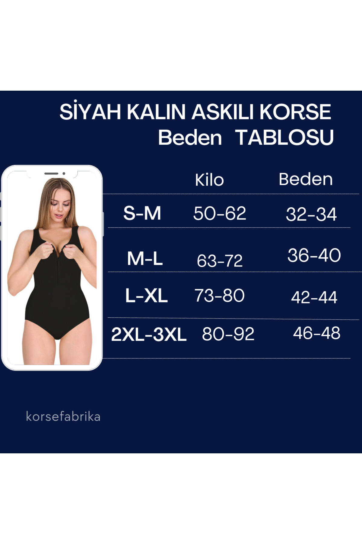 korsefabrika trend mood store KALIN ASKILI TOPARLAYICI-ZAYIFLATICI ÇITÇITLI ZIBIN BADİ KORSE görsel 6