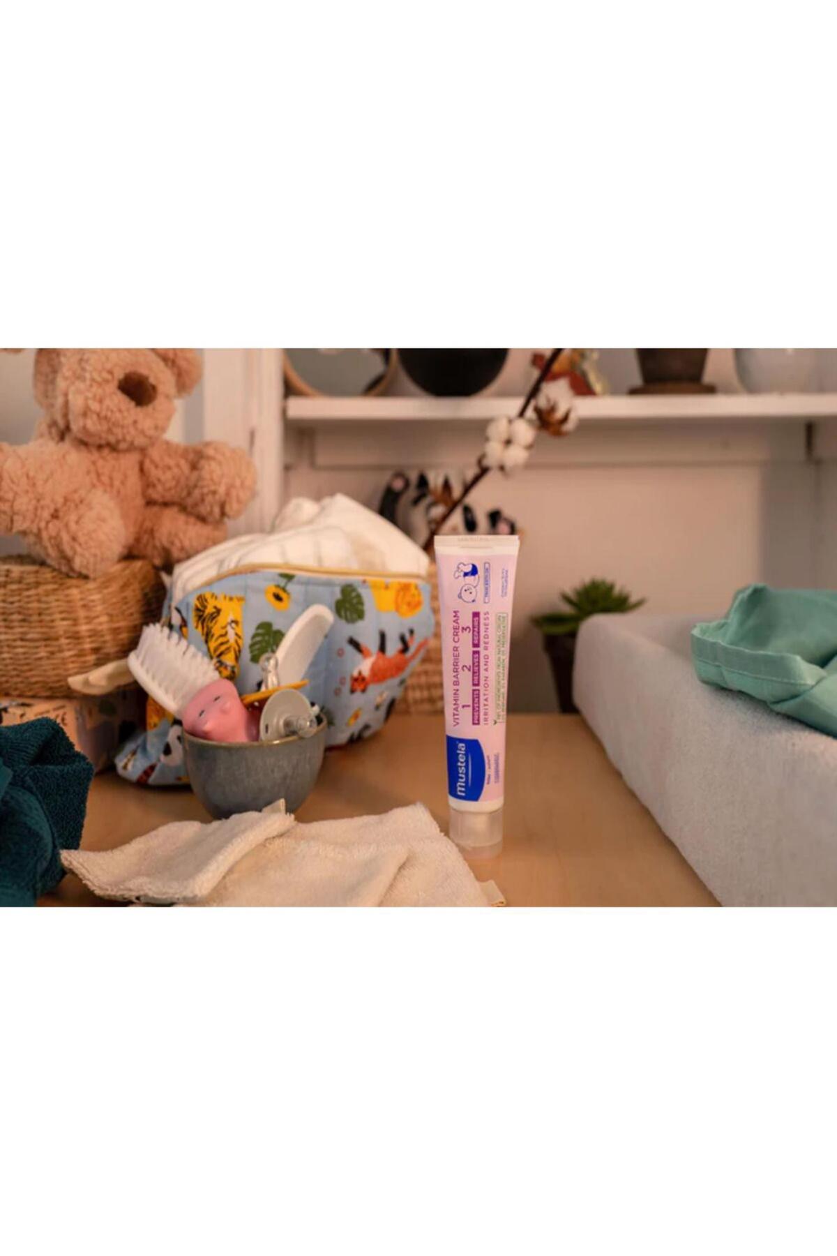 Mustela Vitamin Barrier Cream 1.2.3 Pişik Kremi 50 ml fotoğrafı 5 (önizleme)