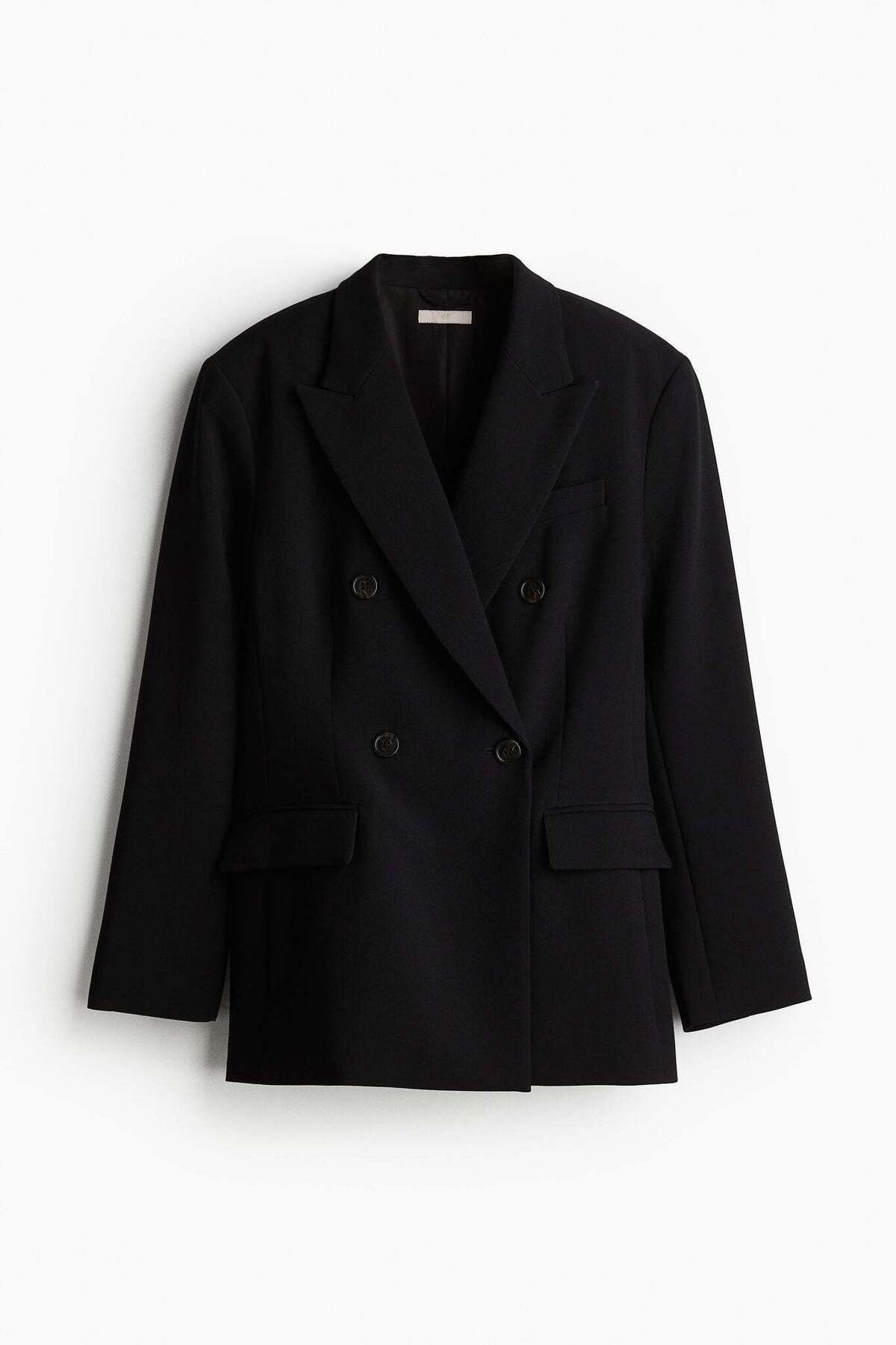 H&M-Double-breasted hourglass blazer 2