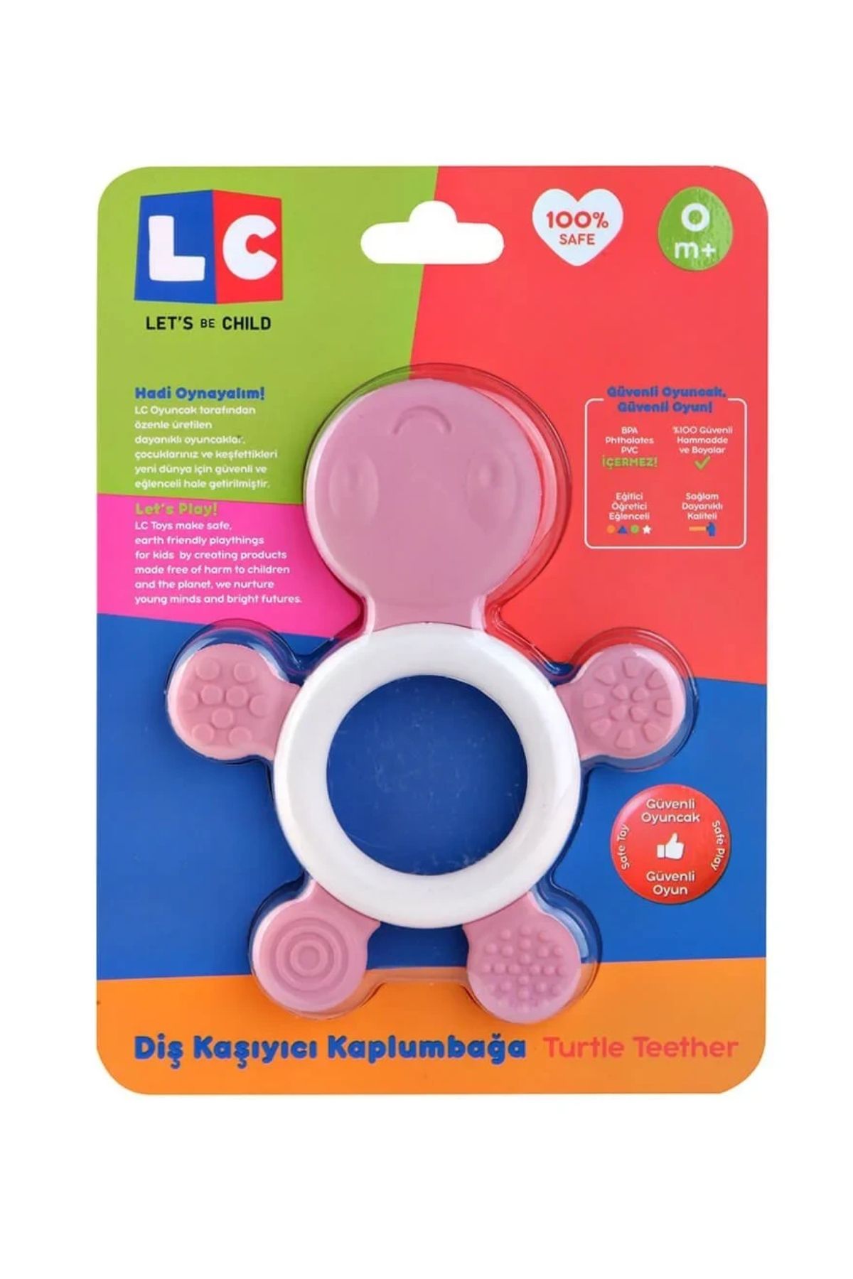 a v d a-Pink Turtle - Teether Bpa Free Mouthguard 3