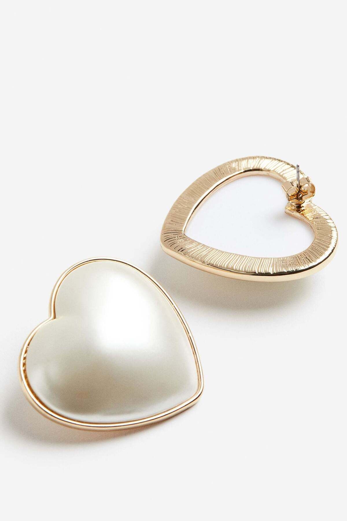 H&M-Heart-shaped earrings 2