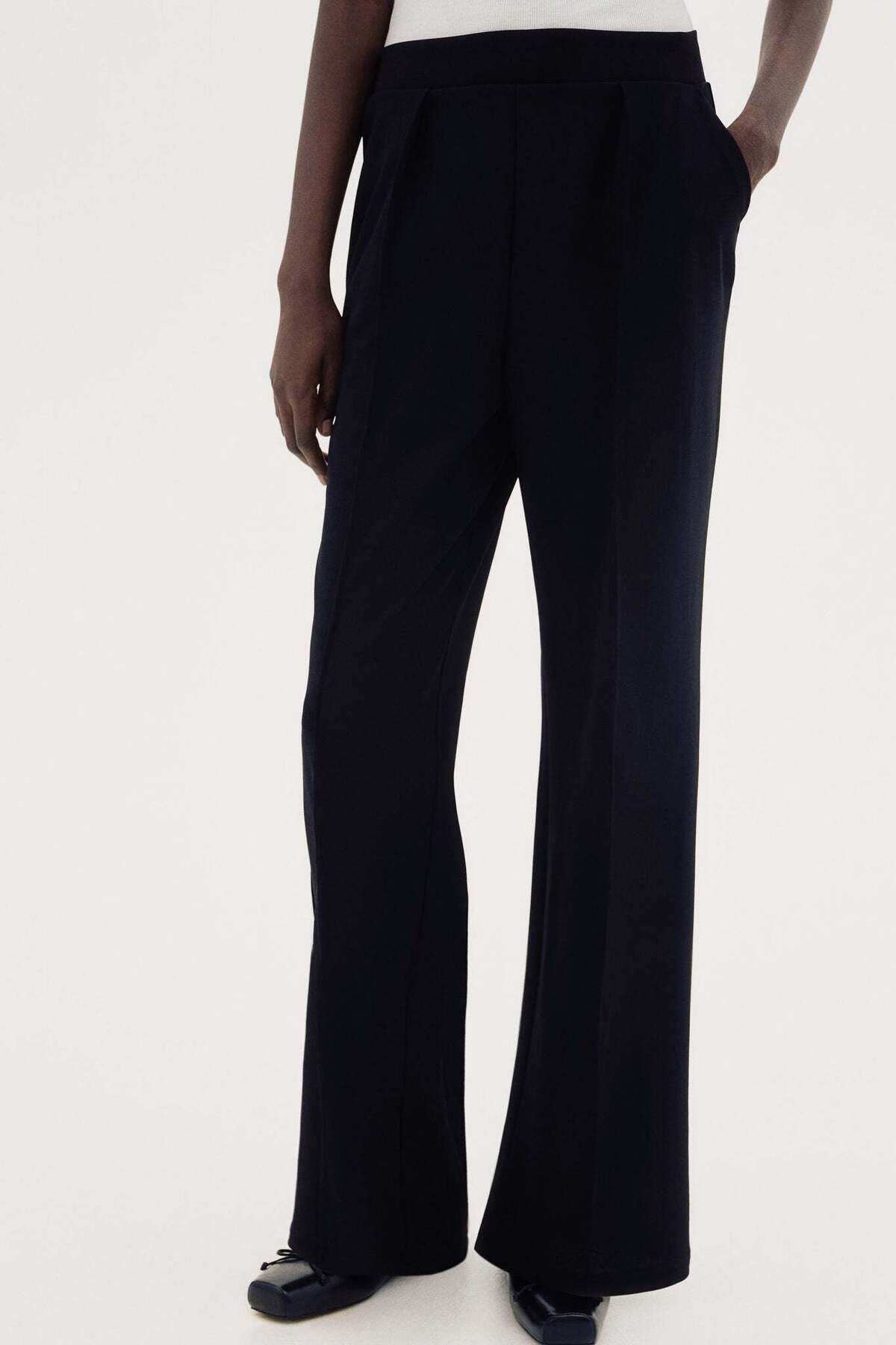 H&M-High-waisted tailored trousers 8