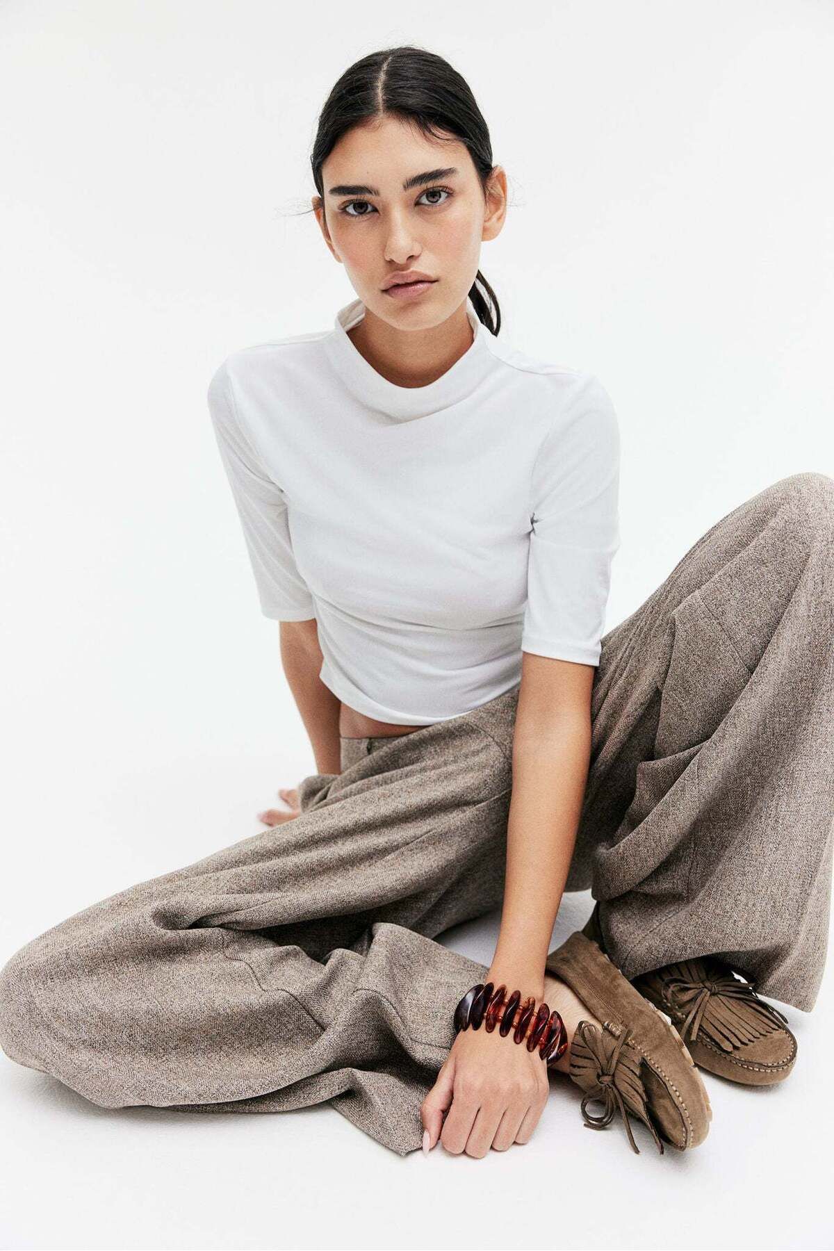H&M-Turtleneck microfibre top 4
