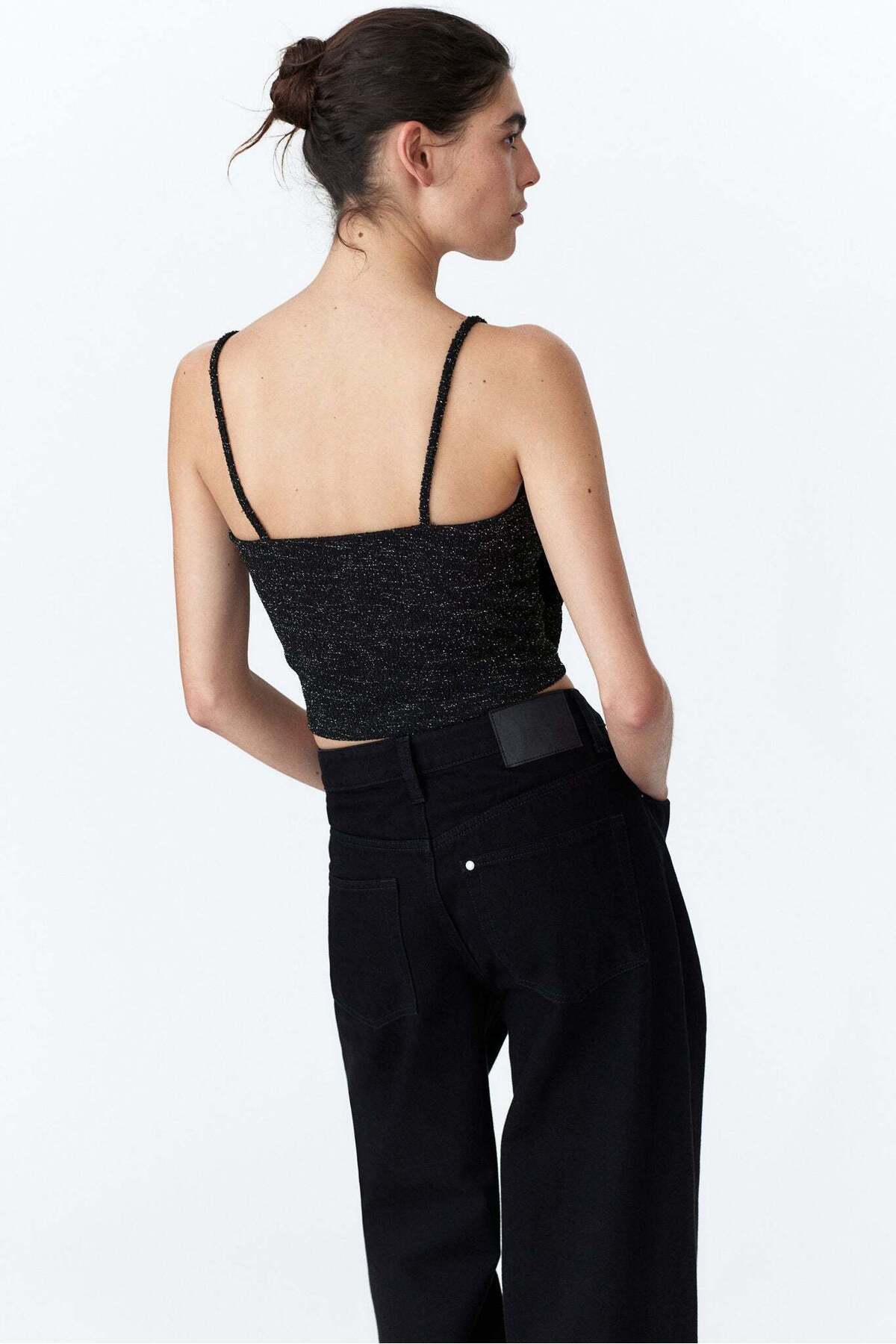 H&M-Bow-front strappy top 3
