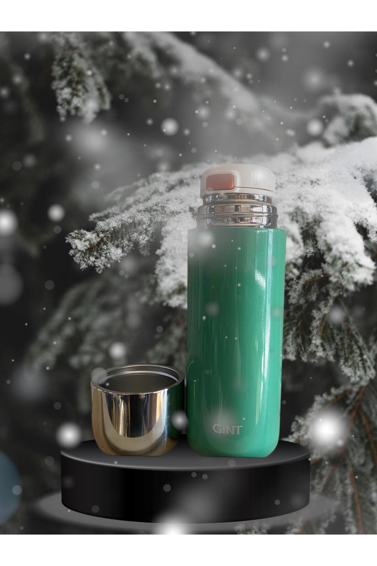 GİNT-480 ml Green Thermos Falmazon 2