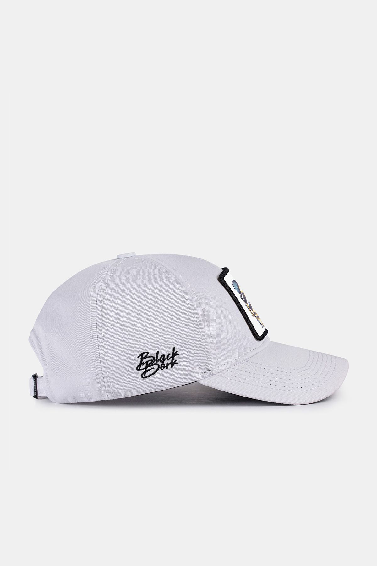 BlackBörk-V1 Baseball Six Dogs - șapcă albă unisex cu logo-ul codului 9BS (CAP) 2