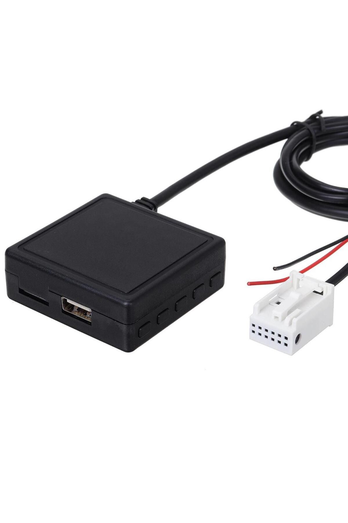 Techmaster-Audi A2 A3 A4 Tt 2006 Post Bt 5.0 With Microphone Aux Adapter Sku6 Usb Tf Card Input 1