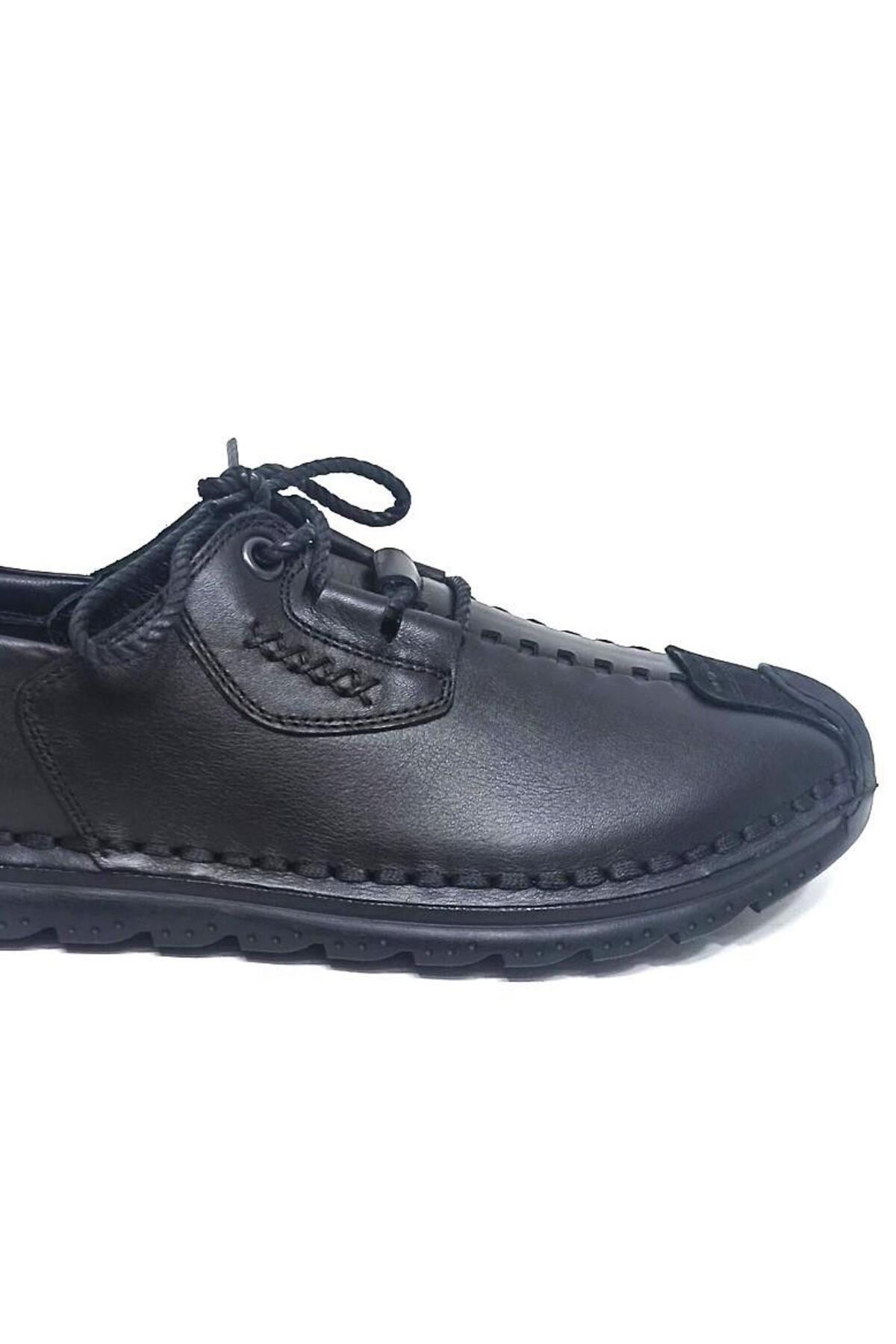 JAMES FRANCO-Jf-9860 Men's Genuine Leather Hand Saddle Stitched Ultra Comfort Flexible Sole Casual Shoes 5