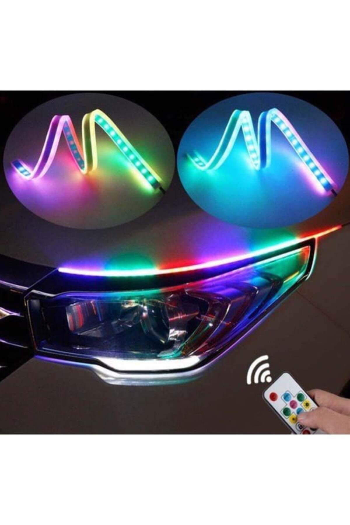 Techmaster-Headlight over Sliding Signal Daytime Led Led Controlled Rgb 60cm 6