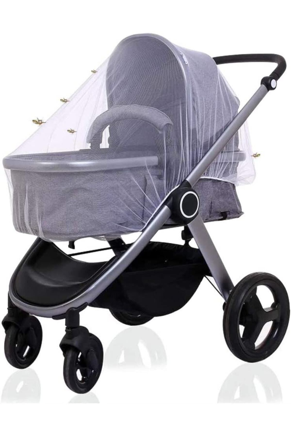 MorBebe-Baby Stroller Mosquito Net Stroller Mosquito Net Mosquito Net (IT IS COMPATIBLE WITH ALL BABY CARS.) 3