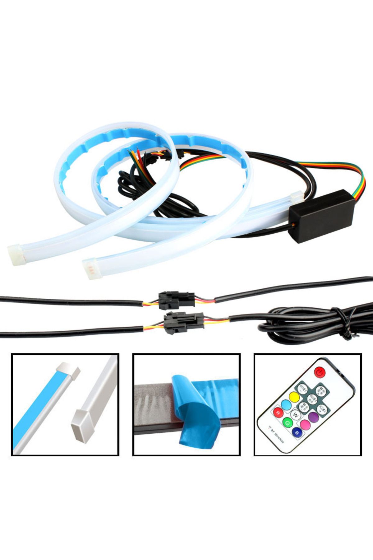 Techmaster-Headlight over Sliding Signal Daytime Led Led Controlled Rgb 60cm 5