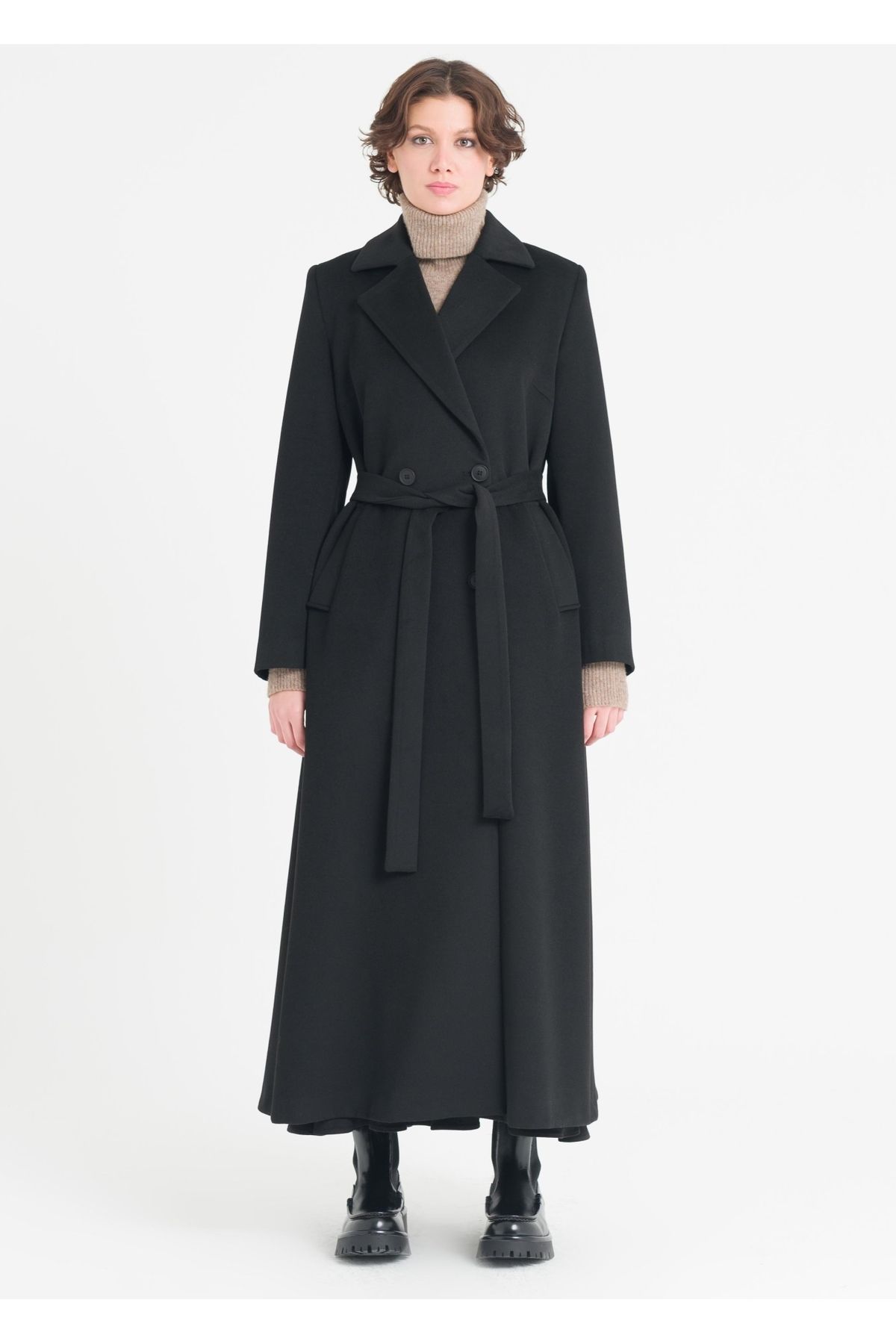 Armağan-Double Breasted Closure Coat 2