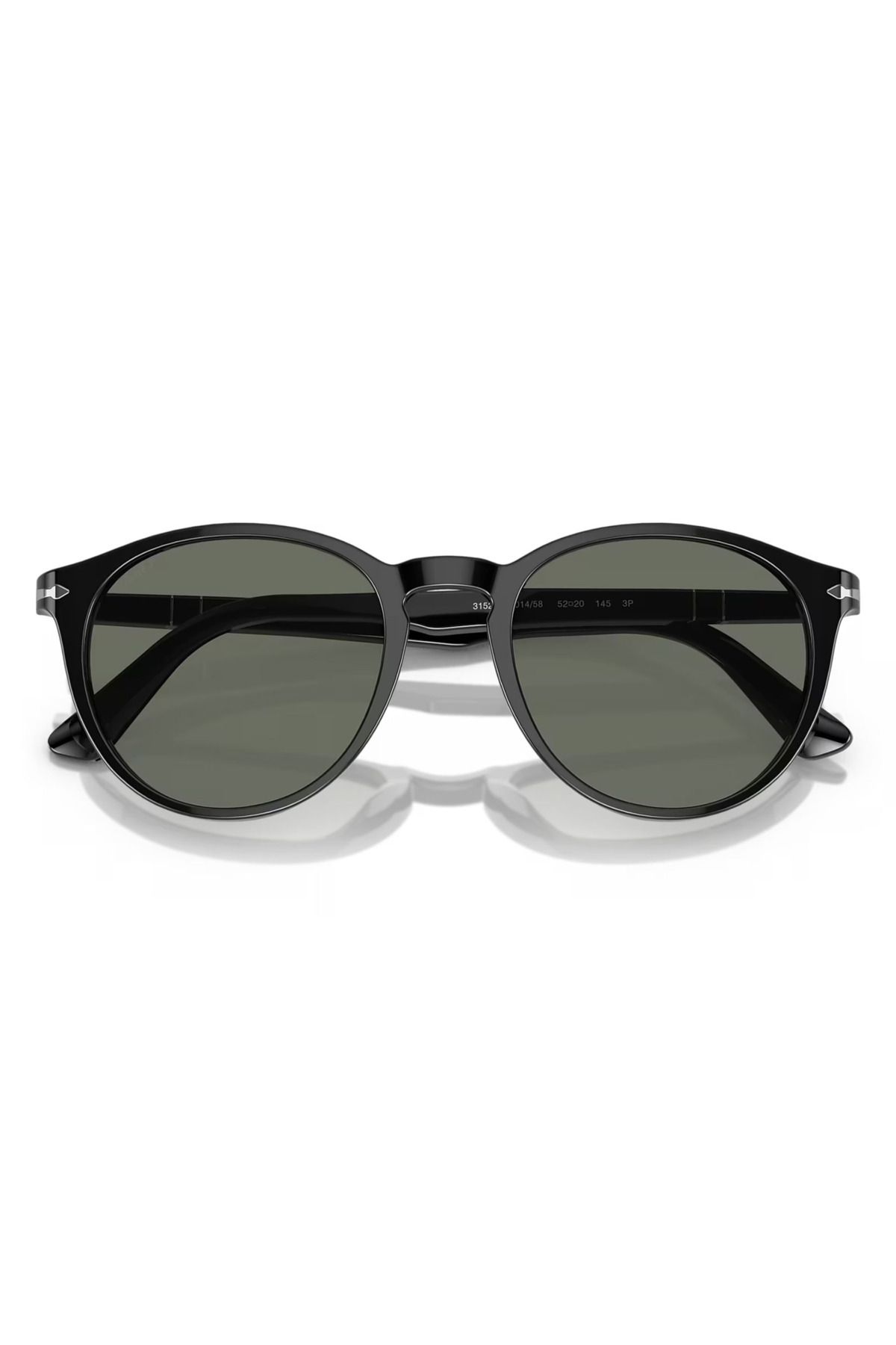 عینک آفتابی سفید مردانه و زنانه 3152 s 901458 52 20 145 Uv400 Persol