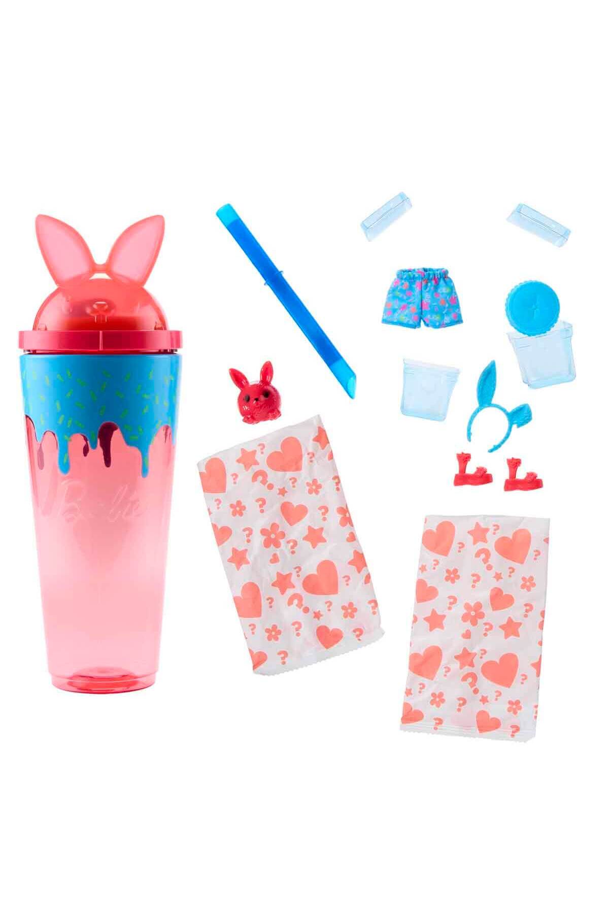 Barbie Pop Reveal Shake Serisi JCN85 - Turuncu Tavşan Jcn87