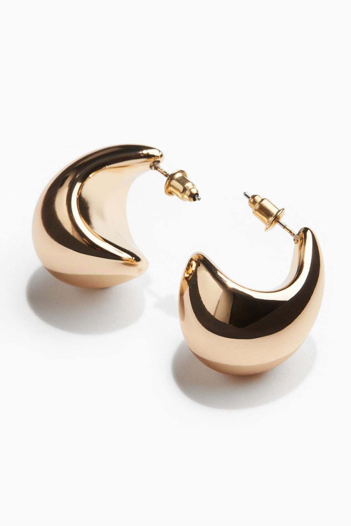 H&M-Chunky dome earrings 2