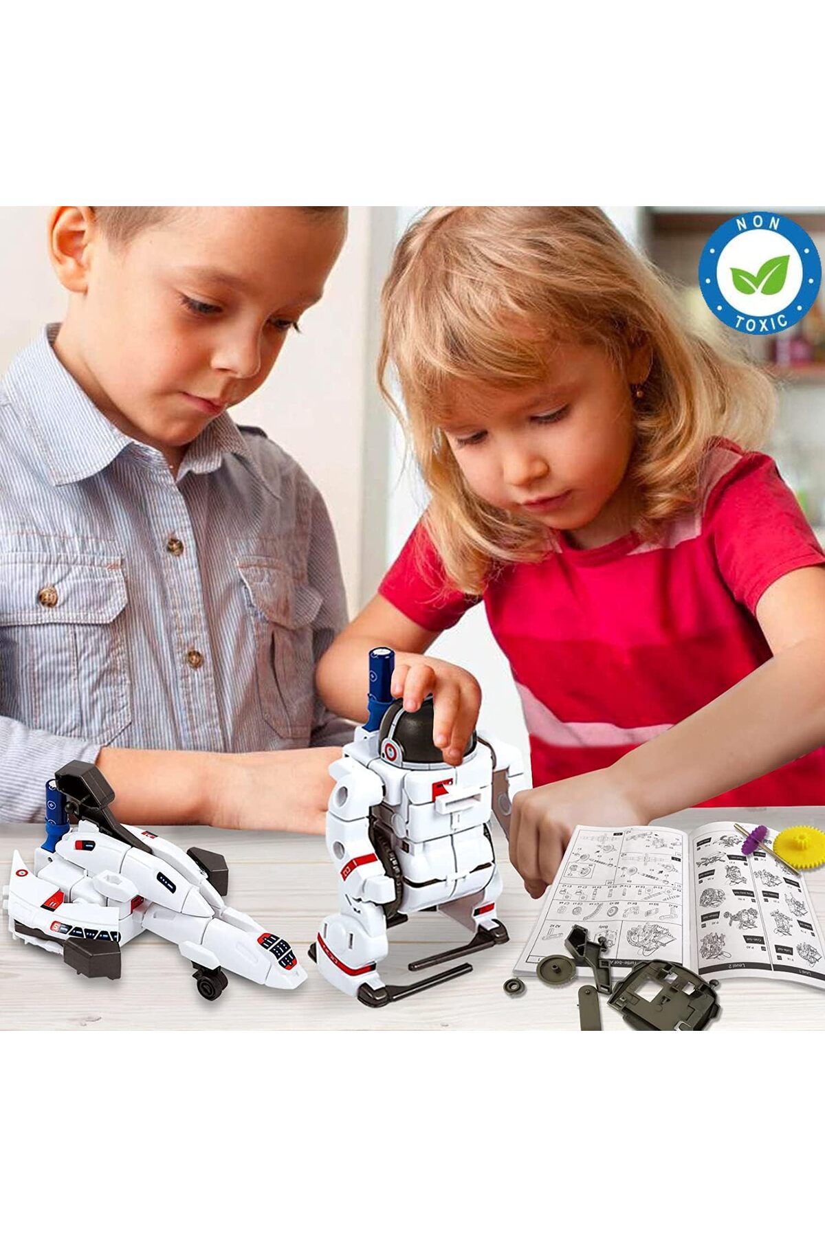 کیت‌های علمی فورکتِم برای کودکان ۸ تا ۱۲ سال، کیت استم ربات خورشیدی، اسباب‌بازی آموزشی