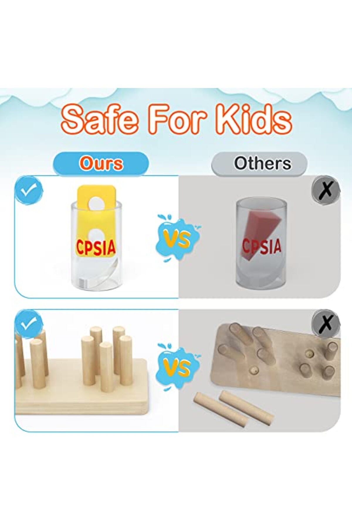 اسباب‌بازی‌های چوبی مرتب‌سازی و چیدن برای کودکان ۱ تا ۳ ساله، هدیه آموزشی مرتب‌ساز شکل