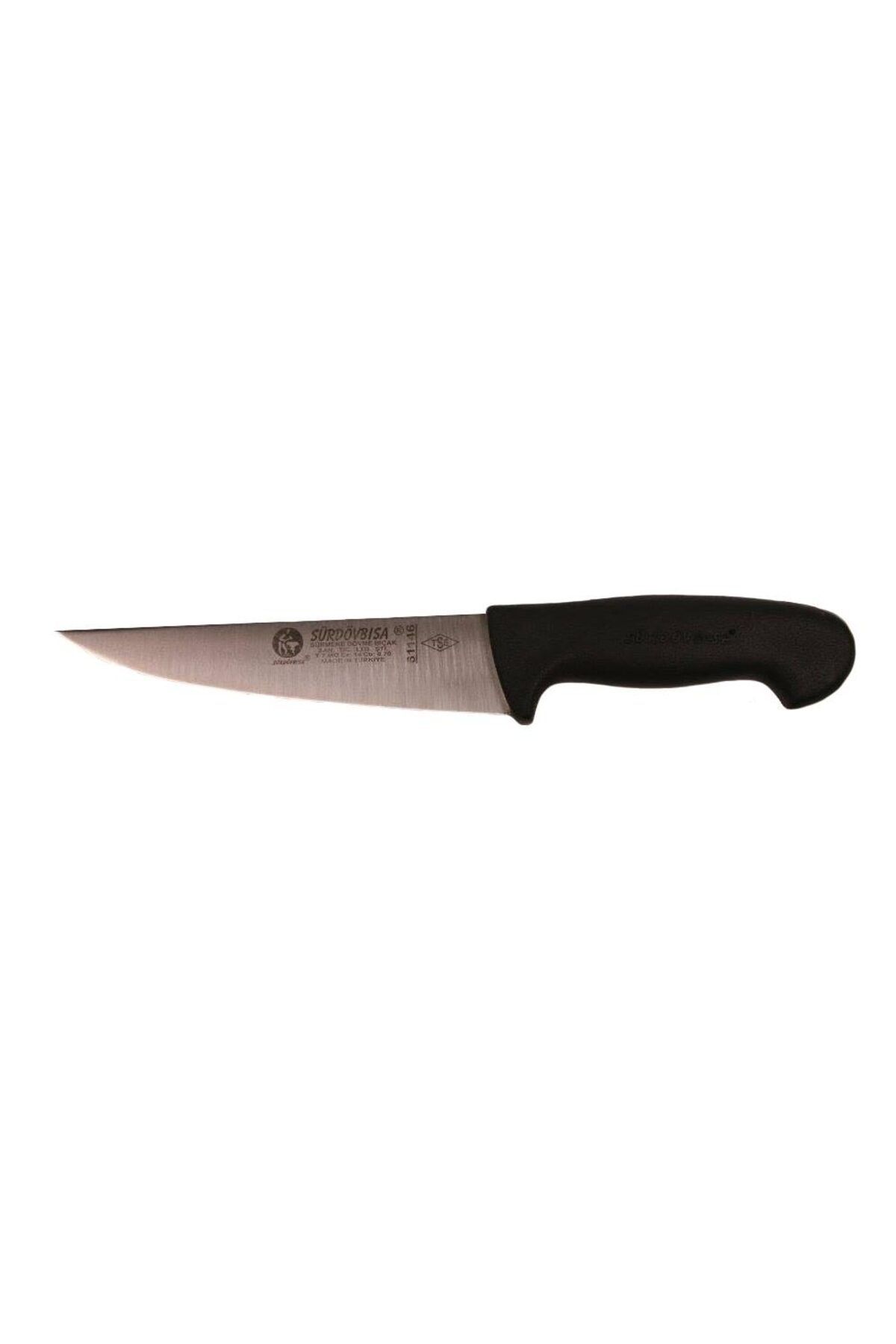 Easy Tedarik Bıçağı 16,5 cm, Siyah  Plastik Sap