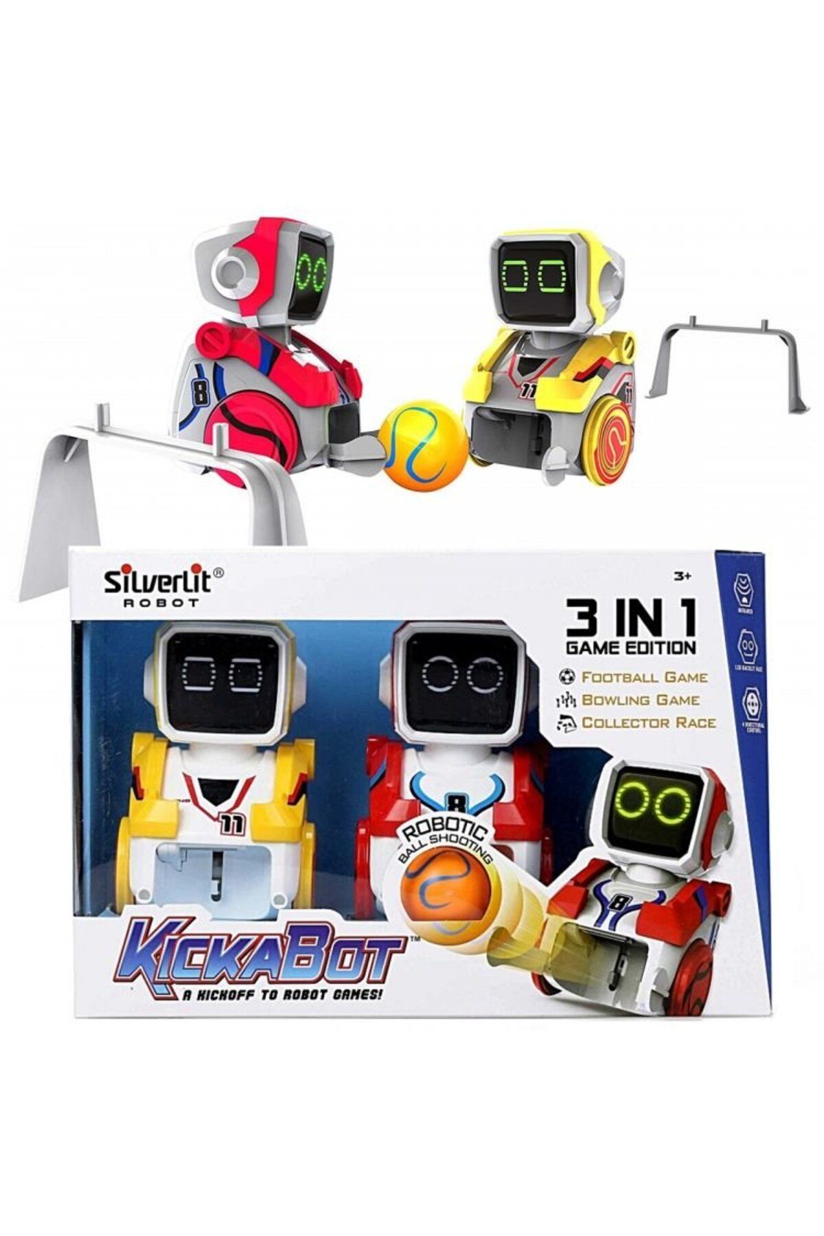 misan Silverlit Kickabot İkili Robot Seti