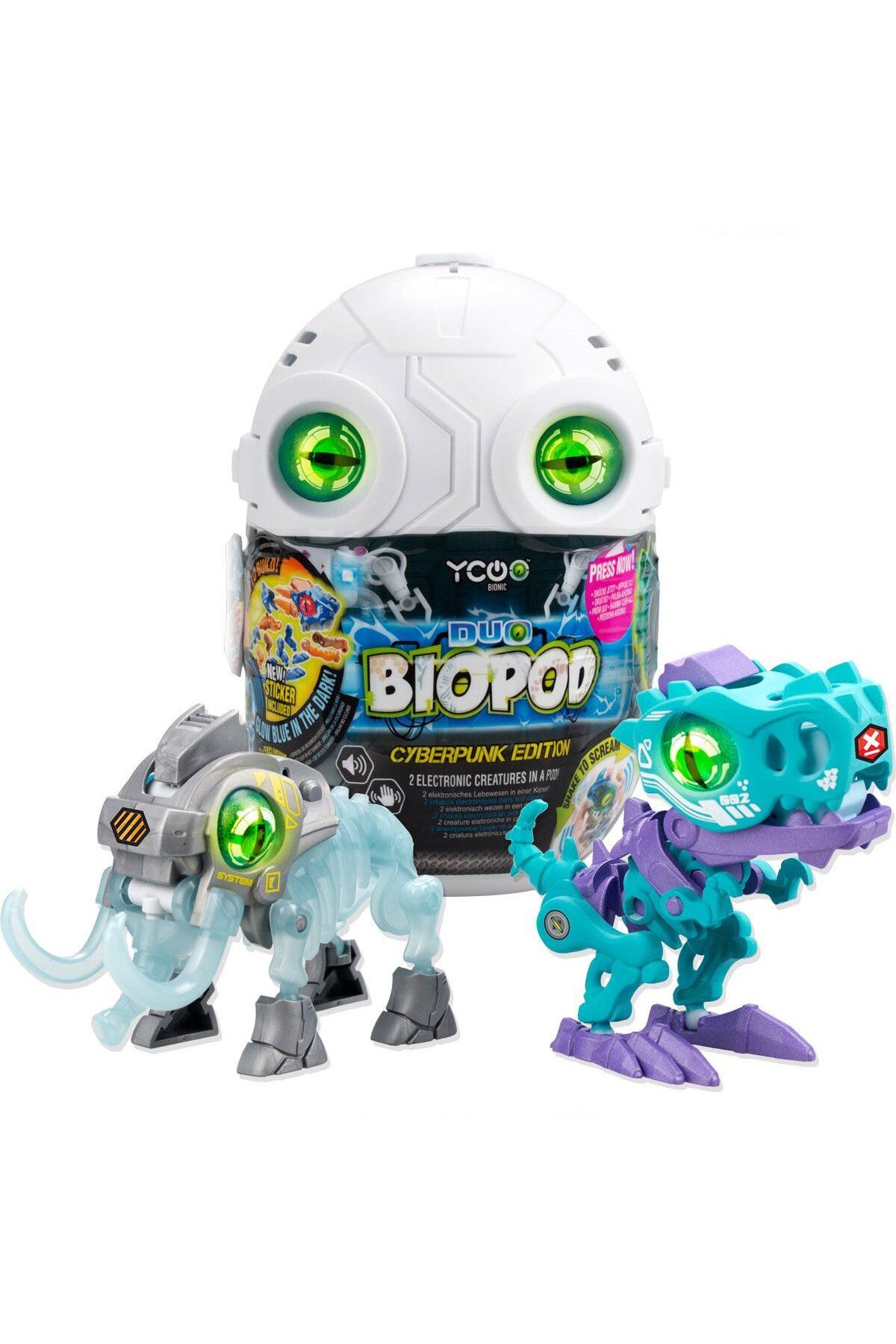 misan Silverlit Biopod Cyberpunk İkili Dinozor Robot